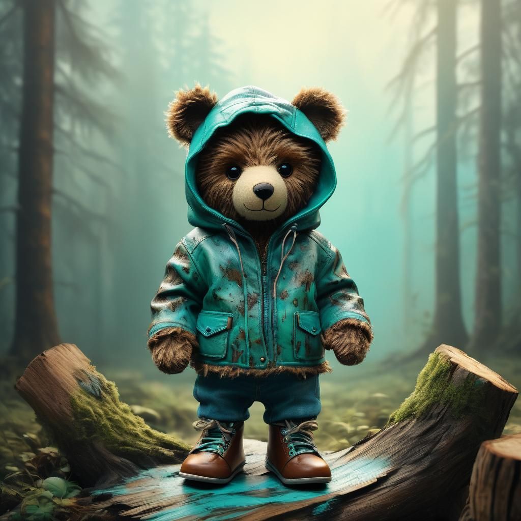 Teddy the Funky Adventurer  by @Seraphine