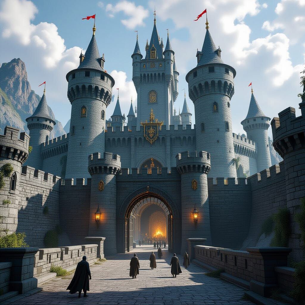 It was a fortress that had never once fallen.
Towering walls, giant spires, and thick iron gates protected by a portcullis. From their posit...