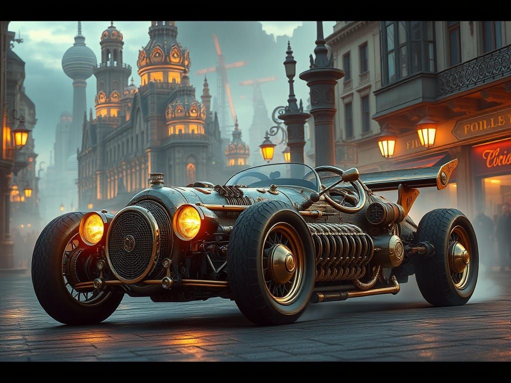 Steampunk Customs  by @MikThor