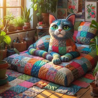 Patchwork Cat
