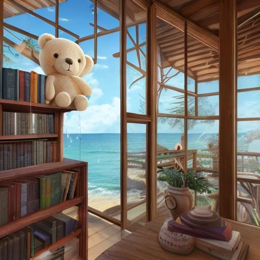 Home - A Room with a view.   by @SplatArt