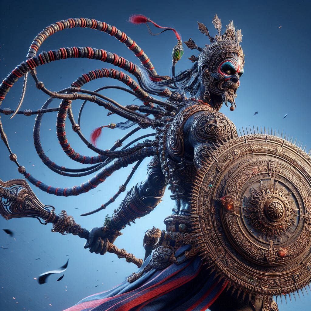 The antagonist's entry - storyboard 18