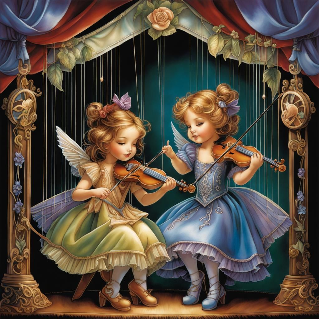 Marionette Violin Recital