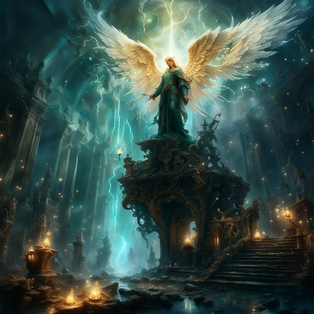 Archangel - AI Generated Artwork - NightCafe Creator