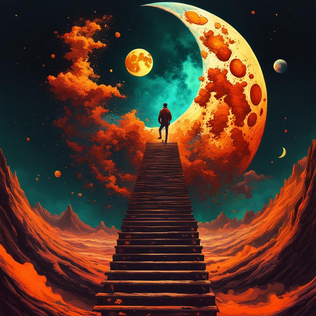 "au clair de la lune mon ami pierrot "  by @julien salmon