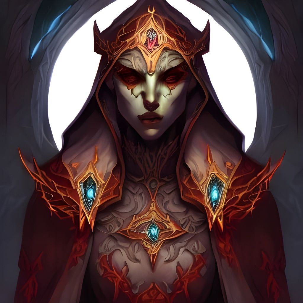 Blood Priest - AI Generated Artwork - NightCafe Creator