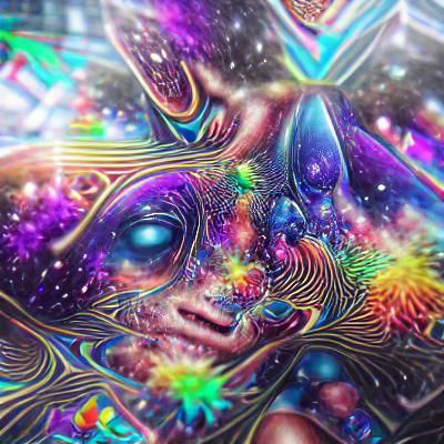 Psychedelic Trance Trippy - Ai Generated Artwork - Nightcafe Creator