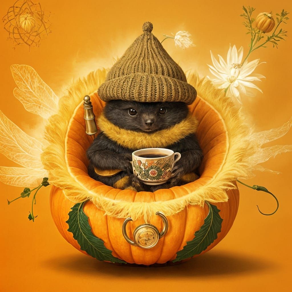 My cozy pumpkin couch 