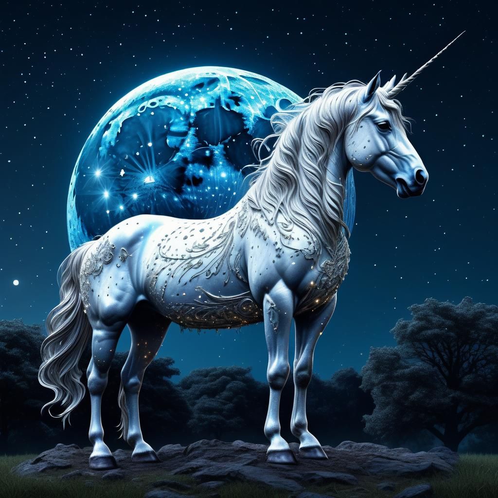 Unique Unicorn  by @Shawn Michael Duffy