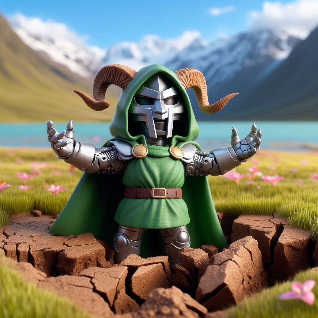 Doctor Doom Glorious Goat