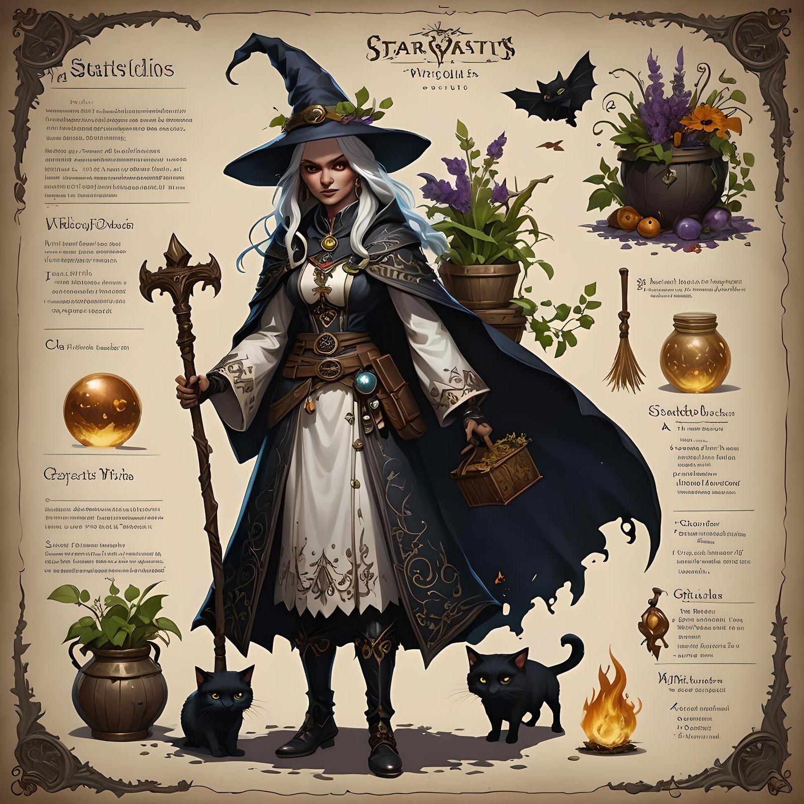 Starweaver Witch  by @Kay