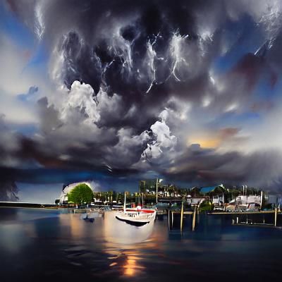 New Port Richey thunderstorm