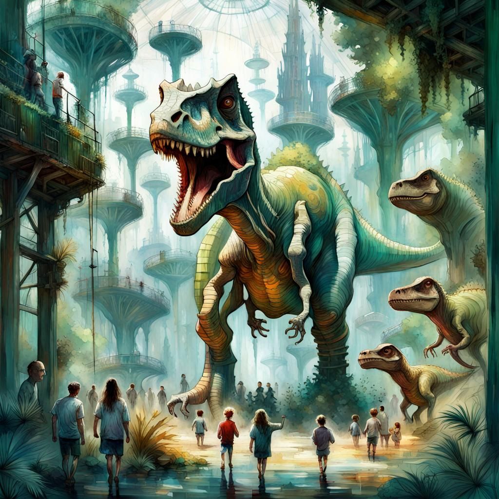 Dinopark  by @Dayana