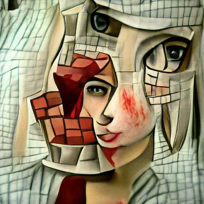 portrait of a girl.