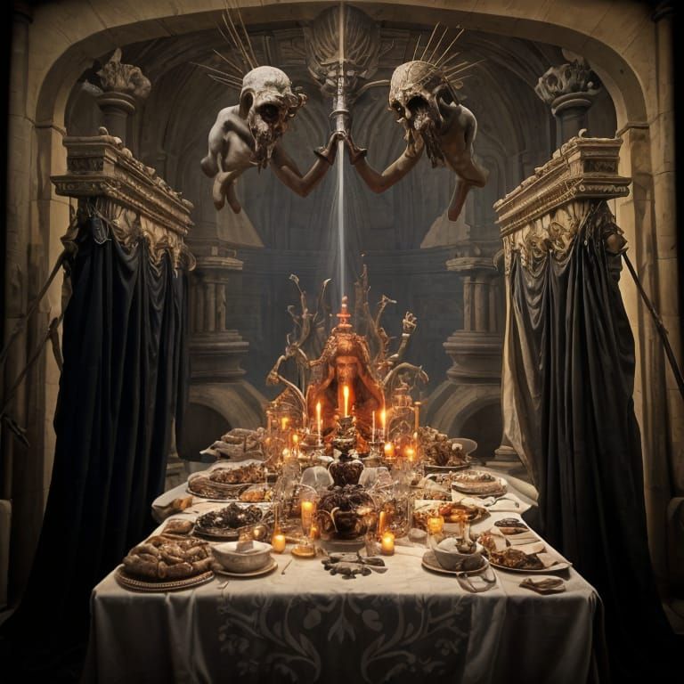 Public sacrifice and banquet for the god Saturn; universal wearing of the pileus Saturnalia (1783)