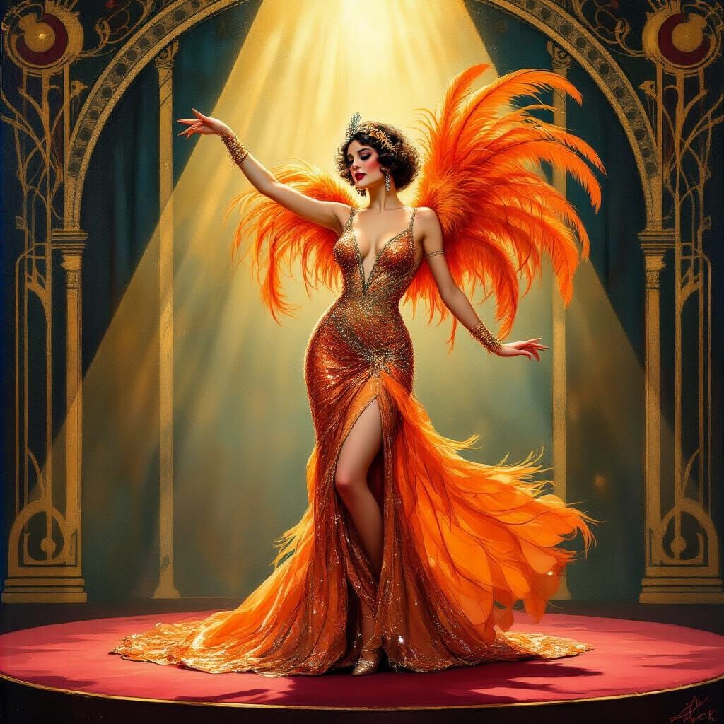 Jewel of the Cabaret  by @Morphesius 