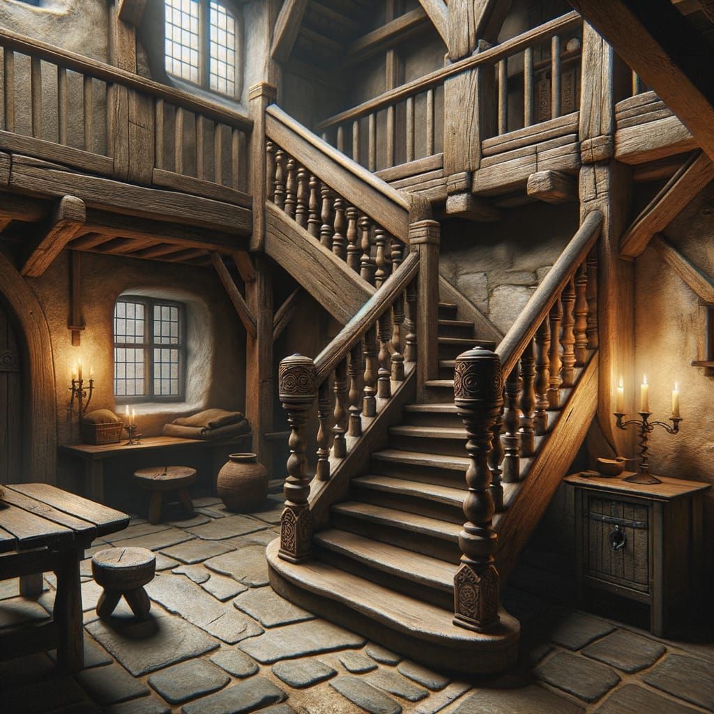 Medieval Stairs
