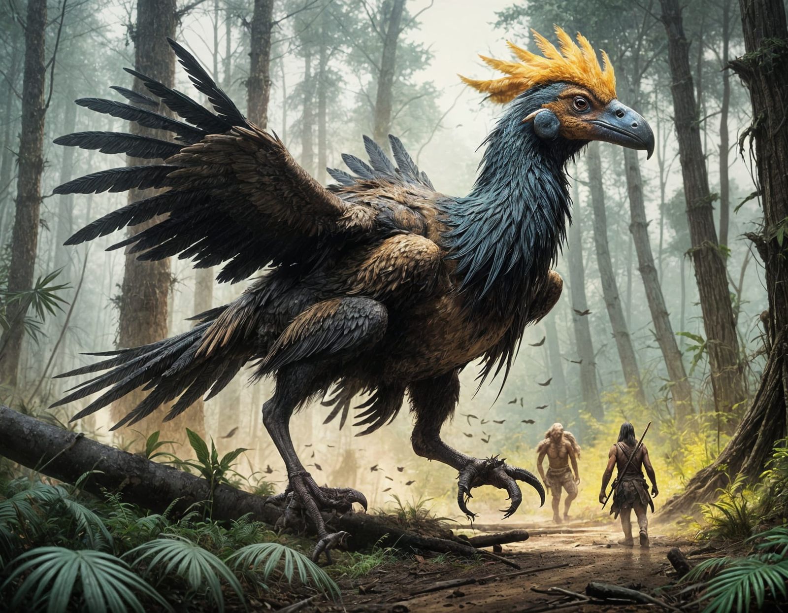 Terror Bird (Phorusrhachid)  by @kauri