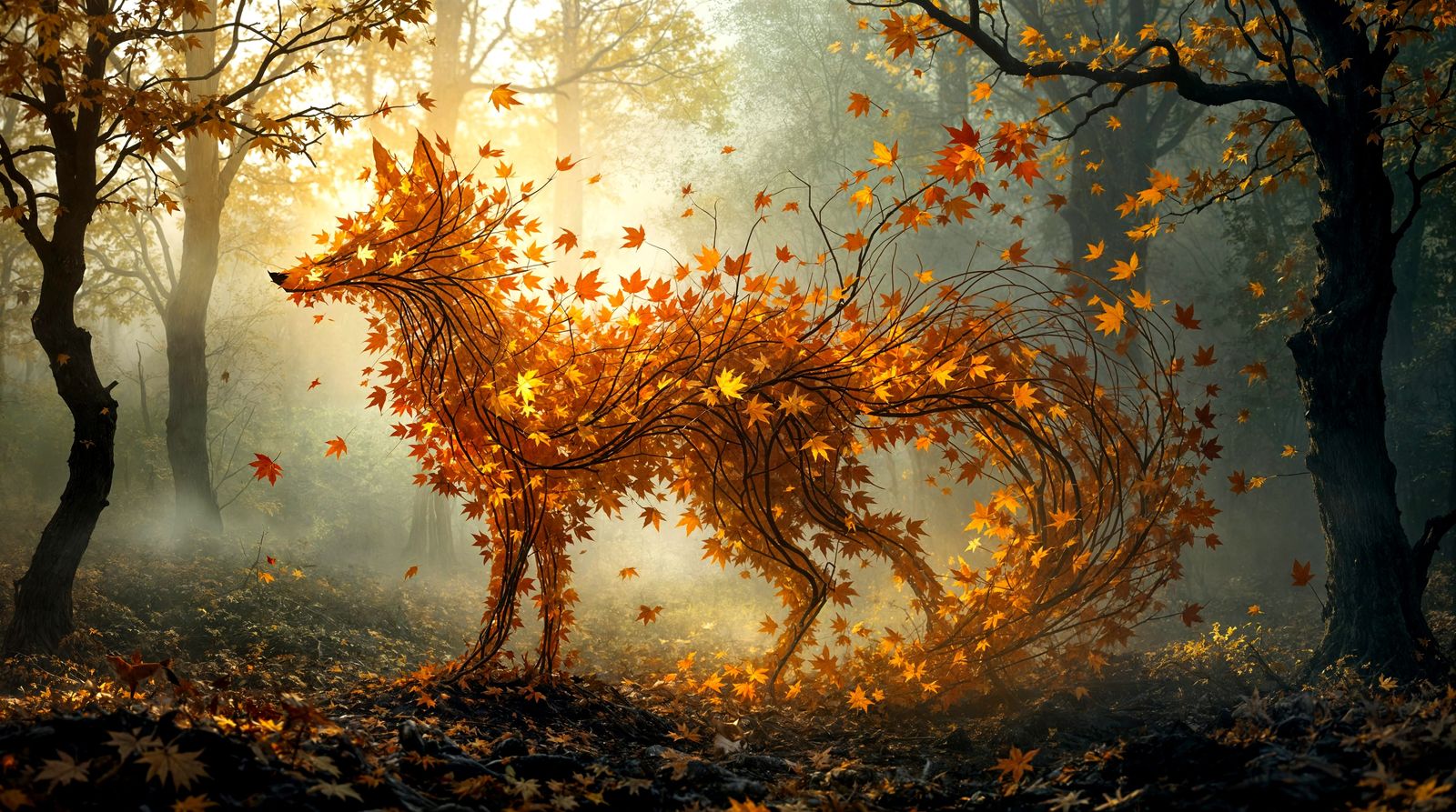 Emanating Fox (where's the Druid?)  by @NorthStar