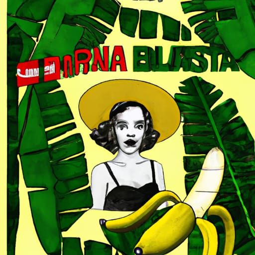 Banana republic, señorita, coffee plantation, tropical, post...