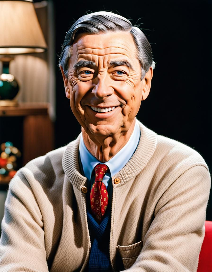 Mr. Fred Rogers, father figure to millions of American kids.