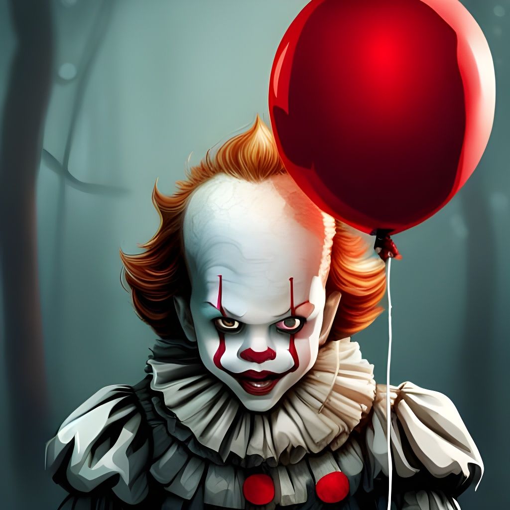 Baby Pennywise - AI Generated Artwork - NightCafe Creator