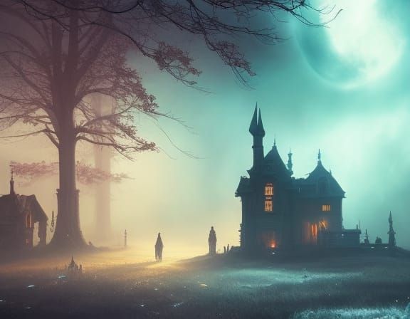 Two Different Worlds - AI Generated Artwork - NightCafe Creator