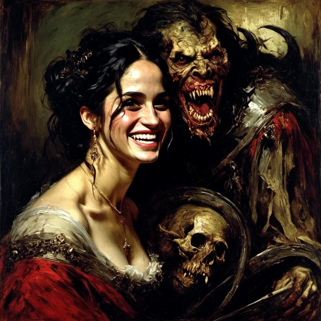 Demon Family Portrait
