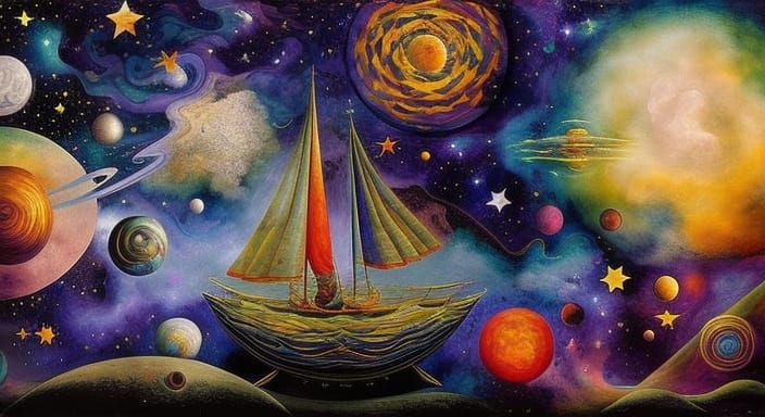 Sailing across the universe