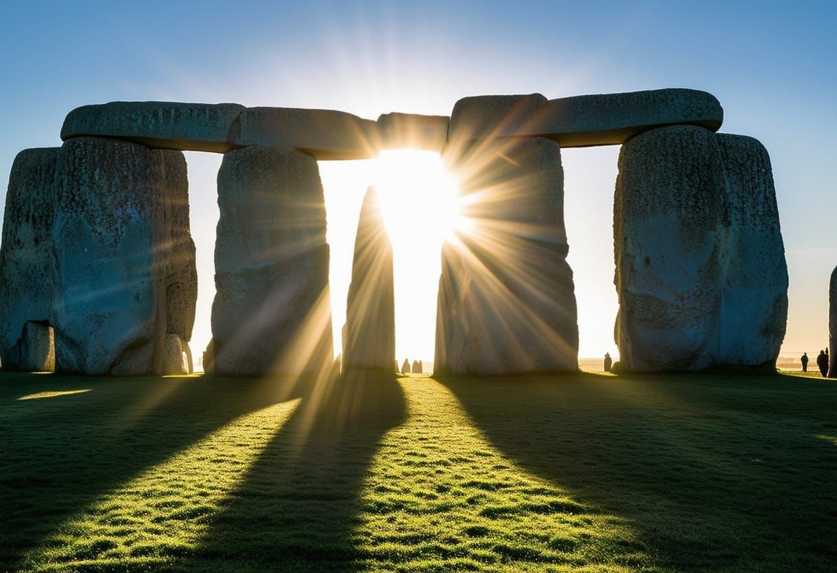 Stonehenge entrance to the light