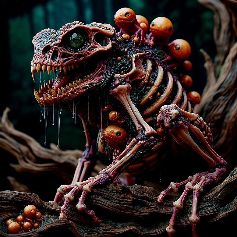 Frog. And the parasites that did it in.