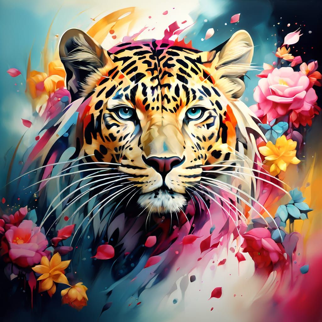 Leopard - AI Generated Artwork - NightCafe Creator