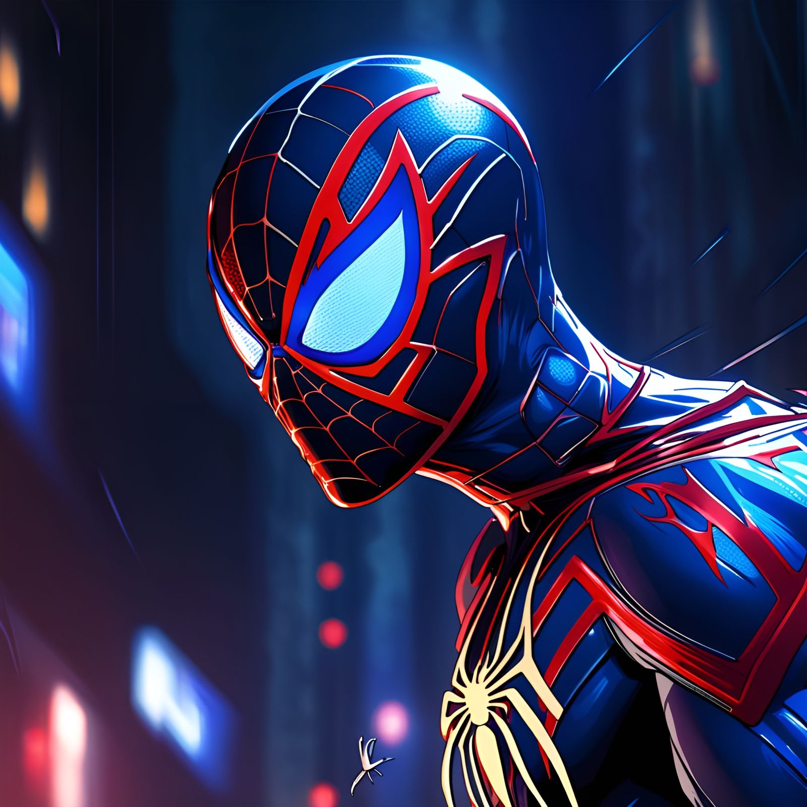 Spidey Got an Upgrade - AI Generated Artwork - NightCafe Creator