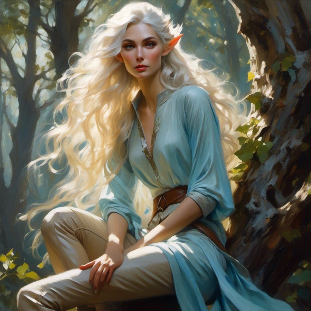 <lora:Elf Style 2:1.0> 