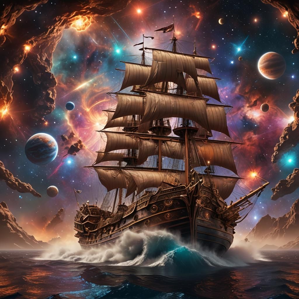 Cosmic boat 2