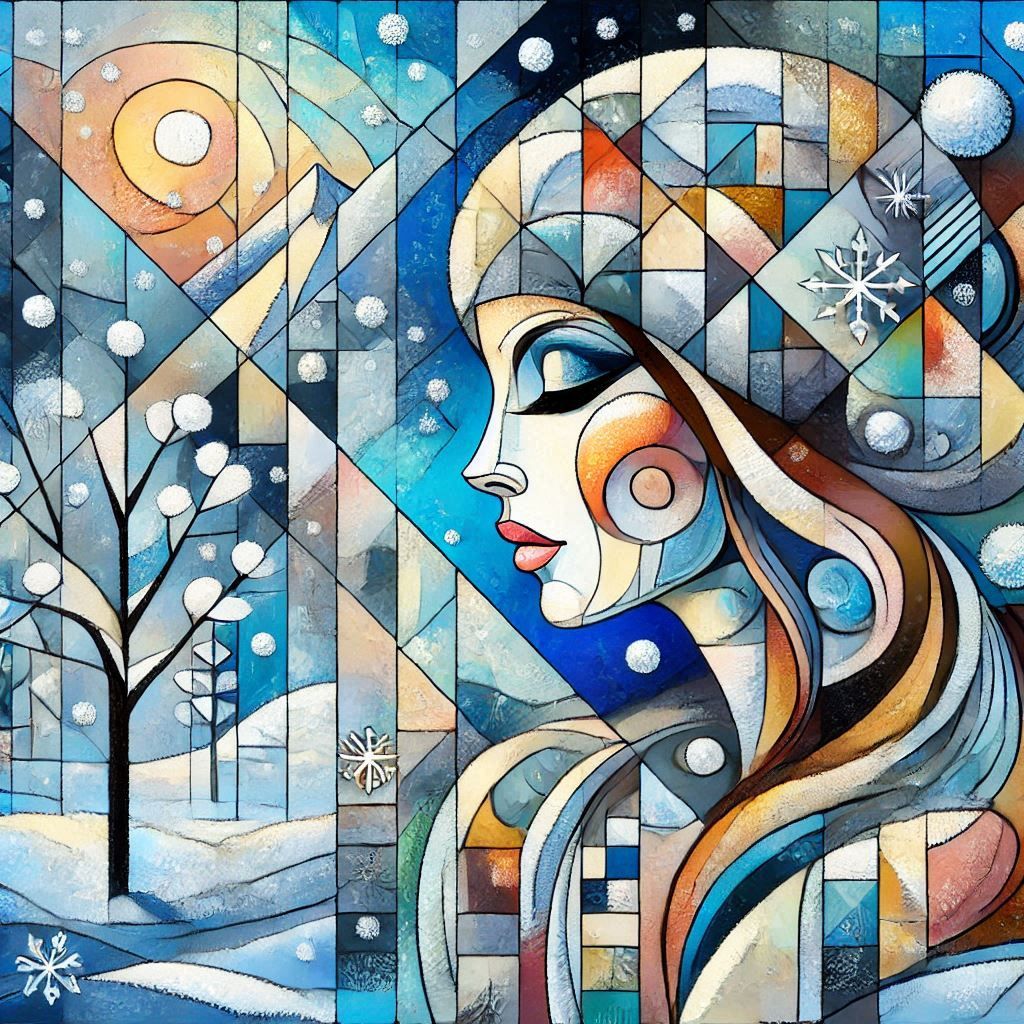 Winter scenery, Picasso