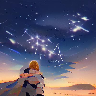 Let us meet again as stars.