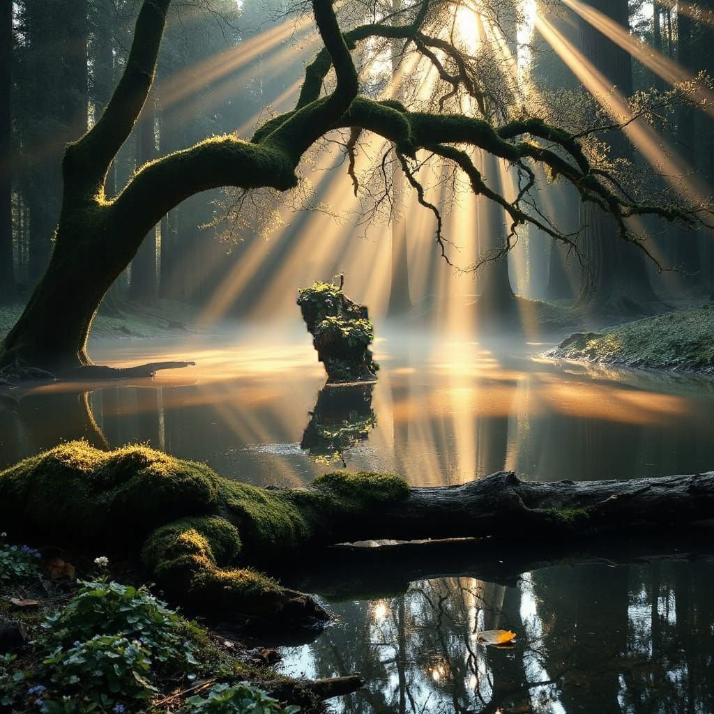 Where the light goes to reflect in peace  by @darron_sellick