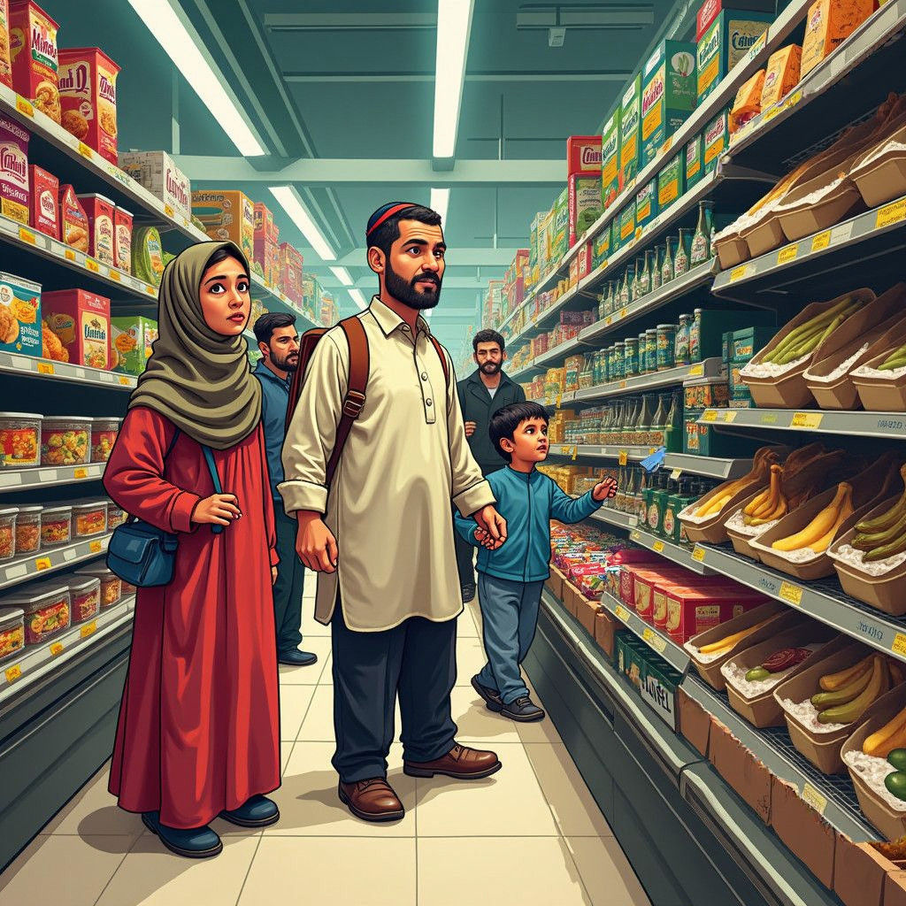 Yemeni Family Discovers Israeli Market