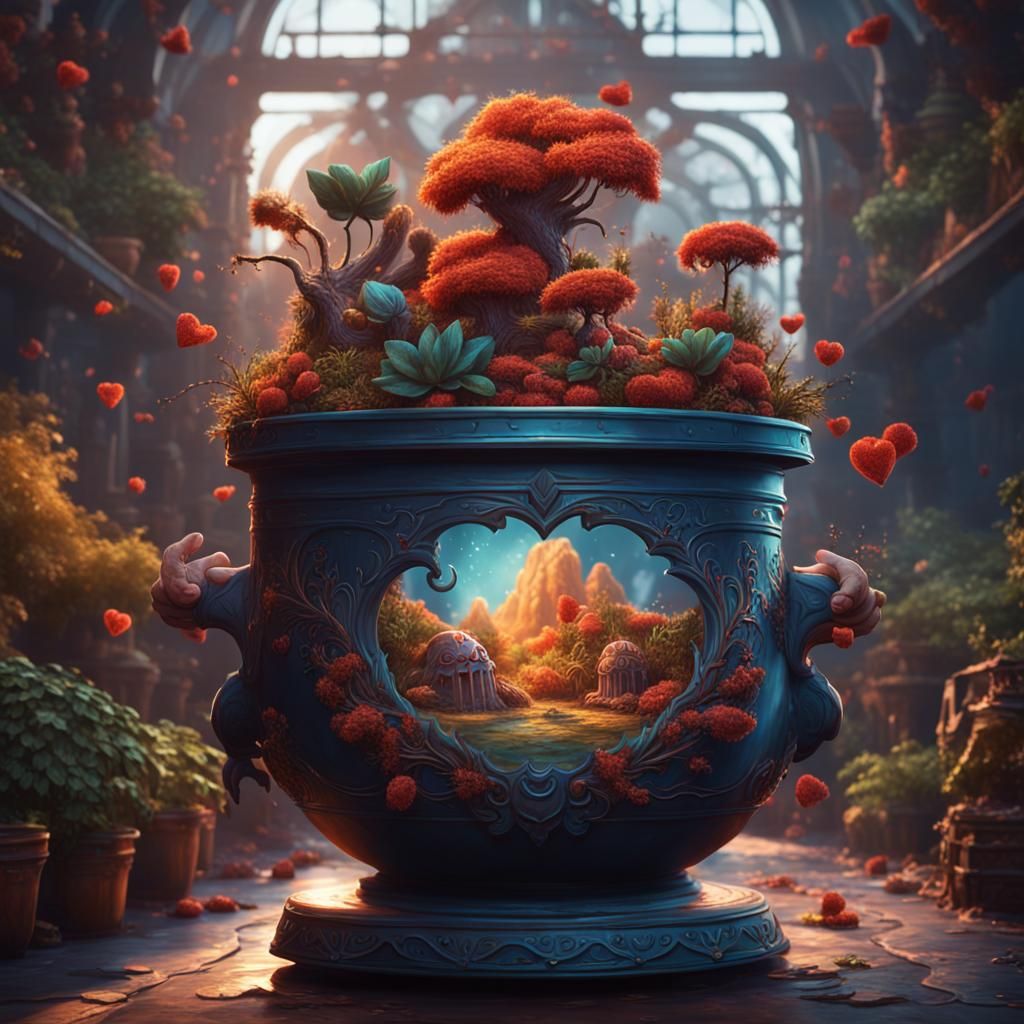 love in a pot