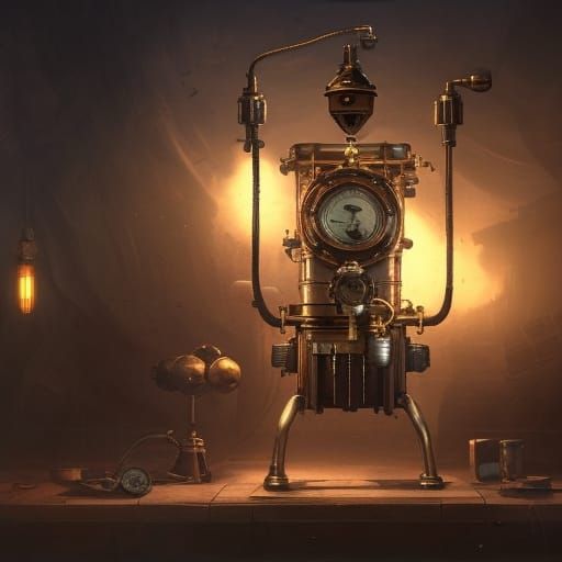 Epic Coffee Machine Steampunk