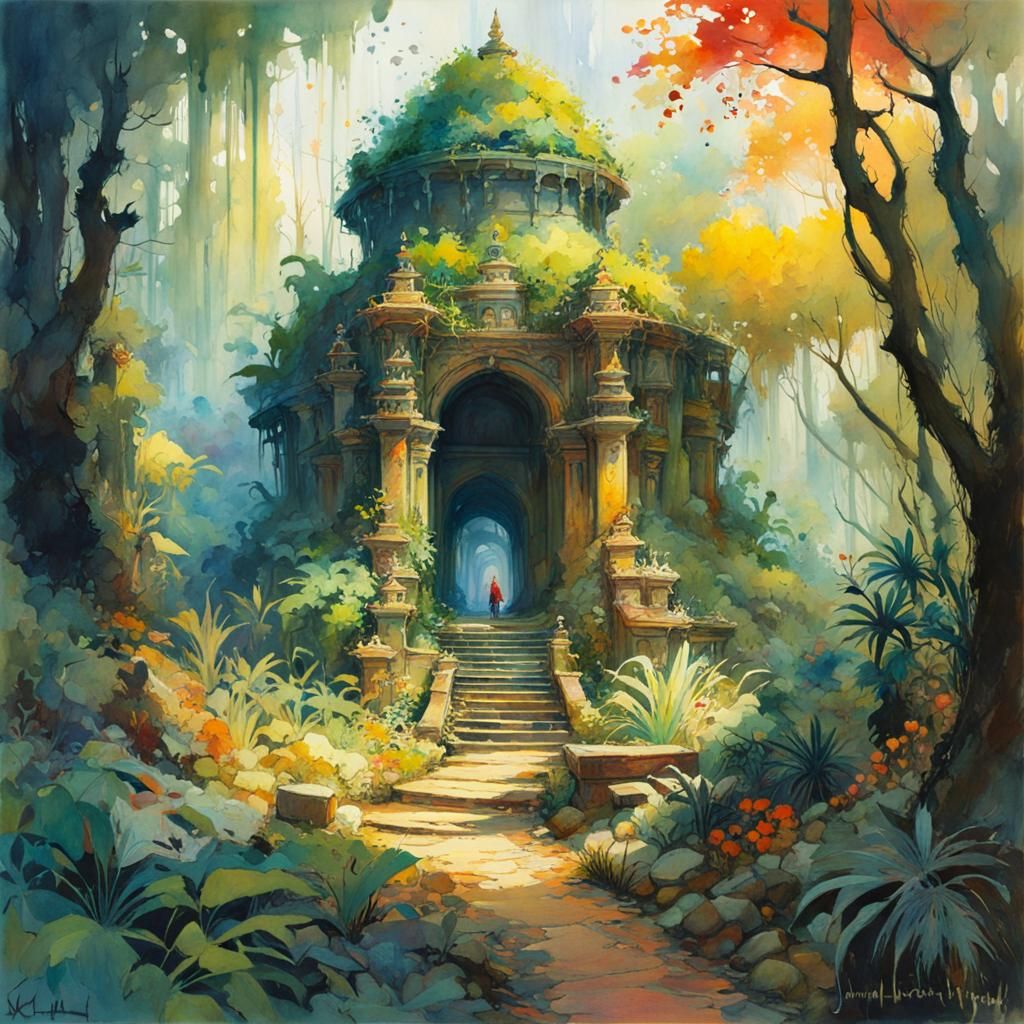 Path to forgotten history  by @Somei