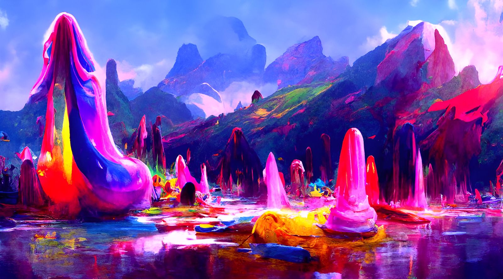 Sus looking dreamscape - AI Generated Artwork - NightCafe Creator