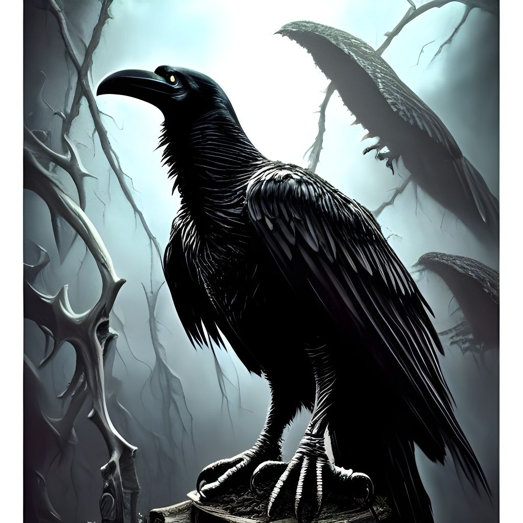 The Raven  by @PumpkinTower