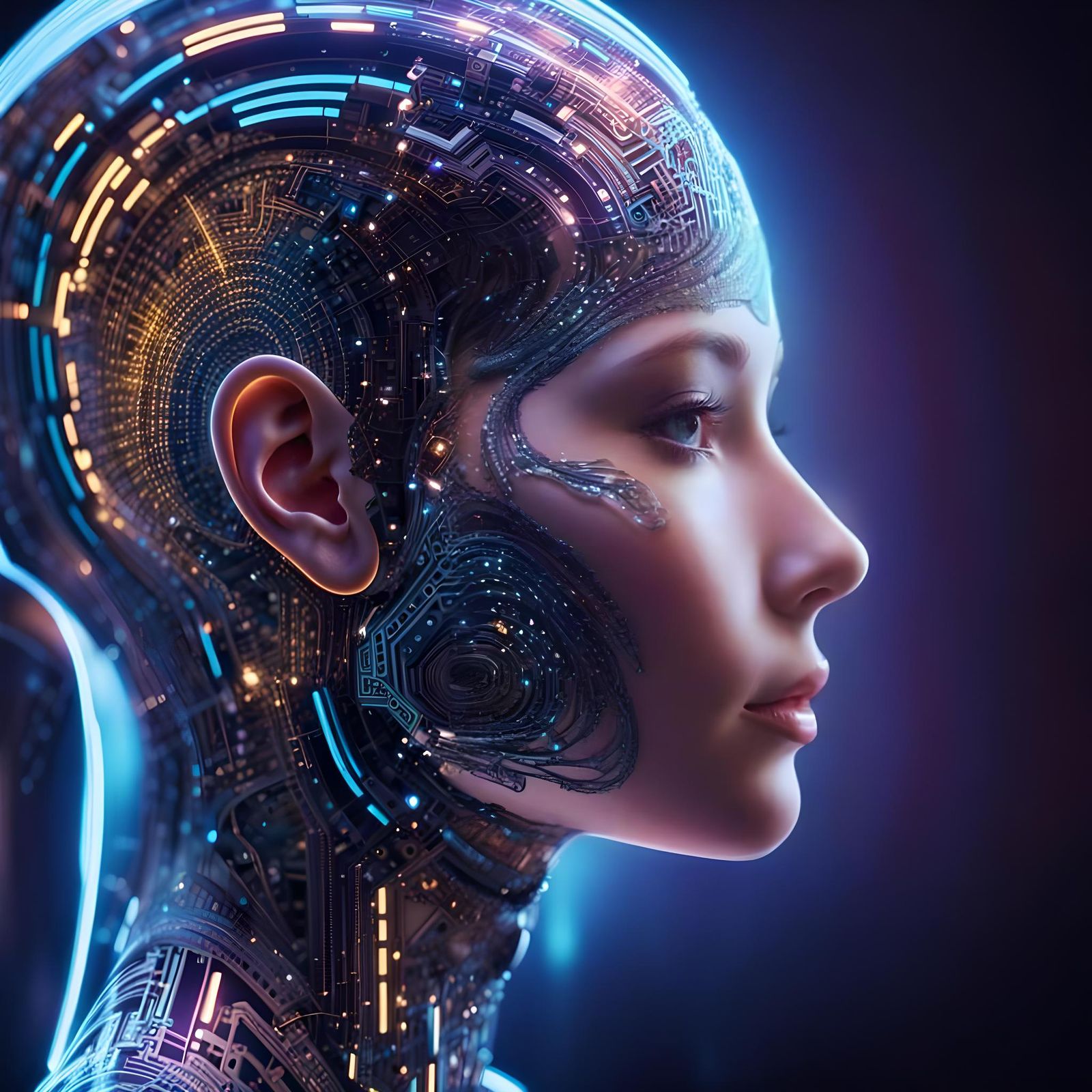 The cyborg  by @AleIcs87