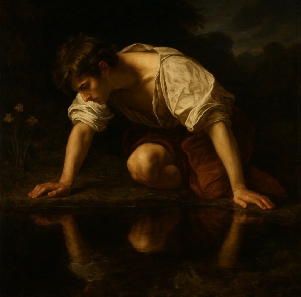 Caravaggio's Narcissus