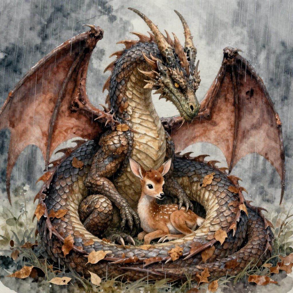 Beauty & Beast  by @Firewoman