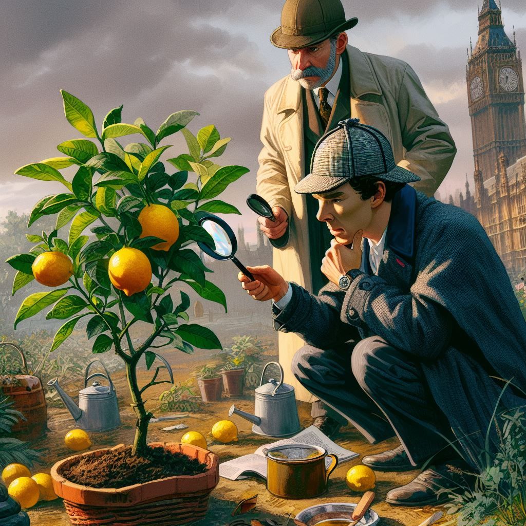 "It's a lemon tree, my dear Watson"