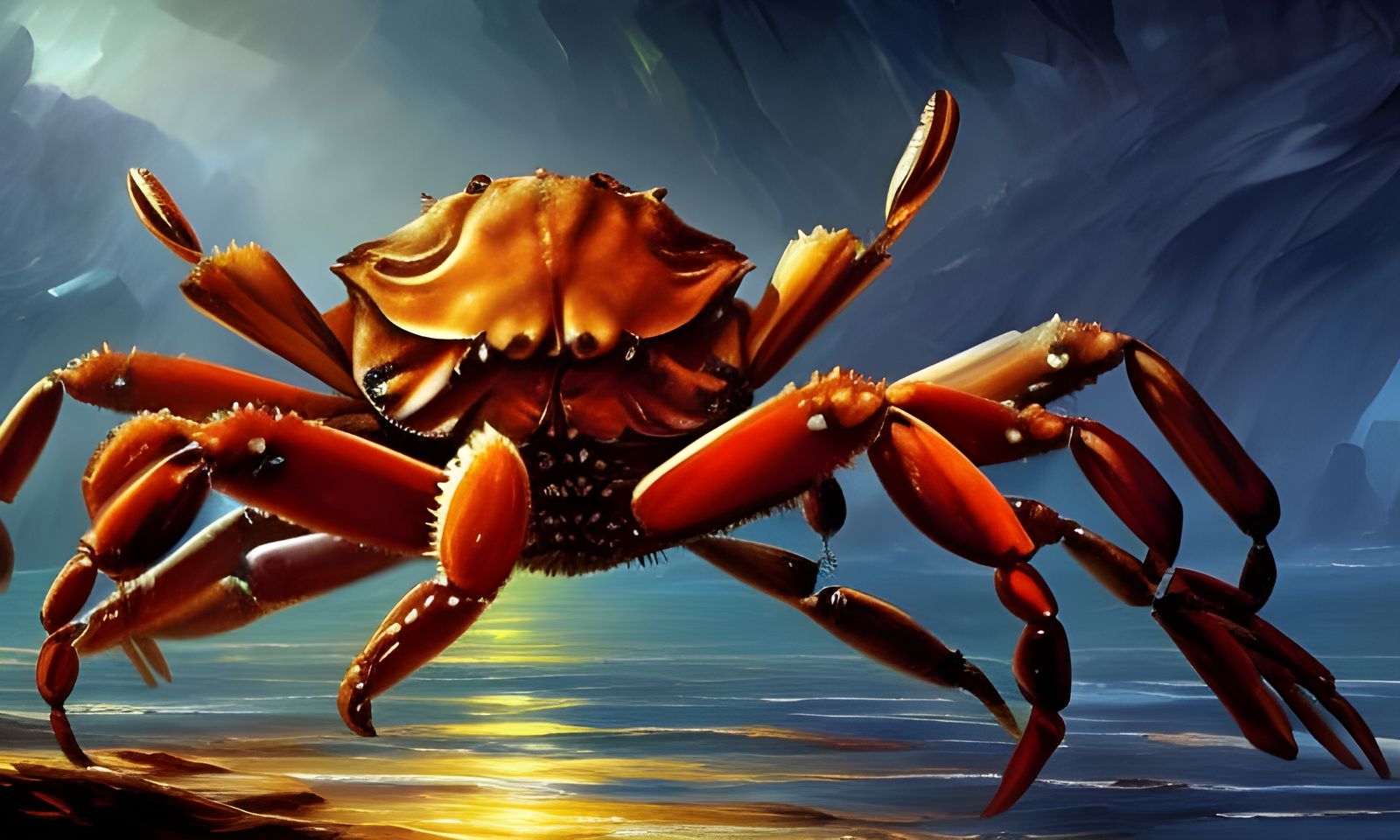 crab AI Generated Artwork NightCafe Creator