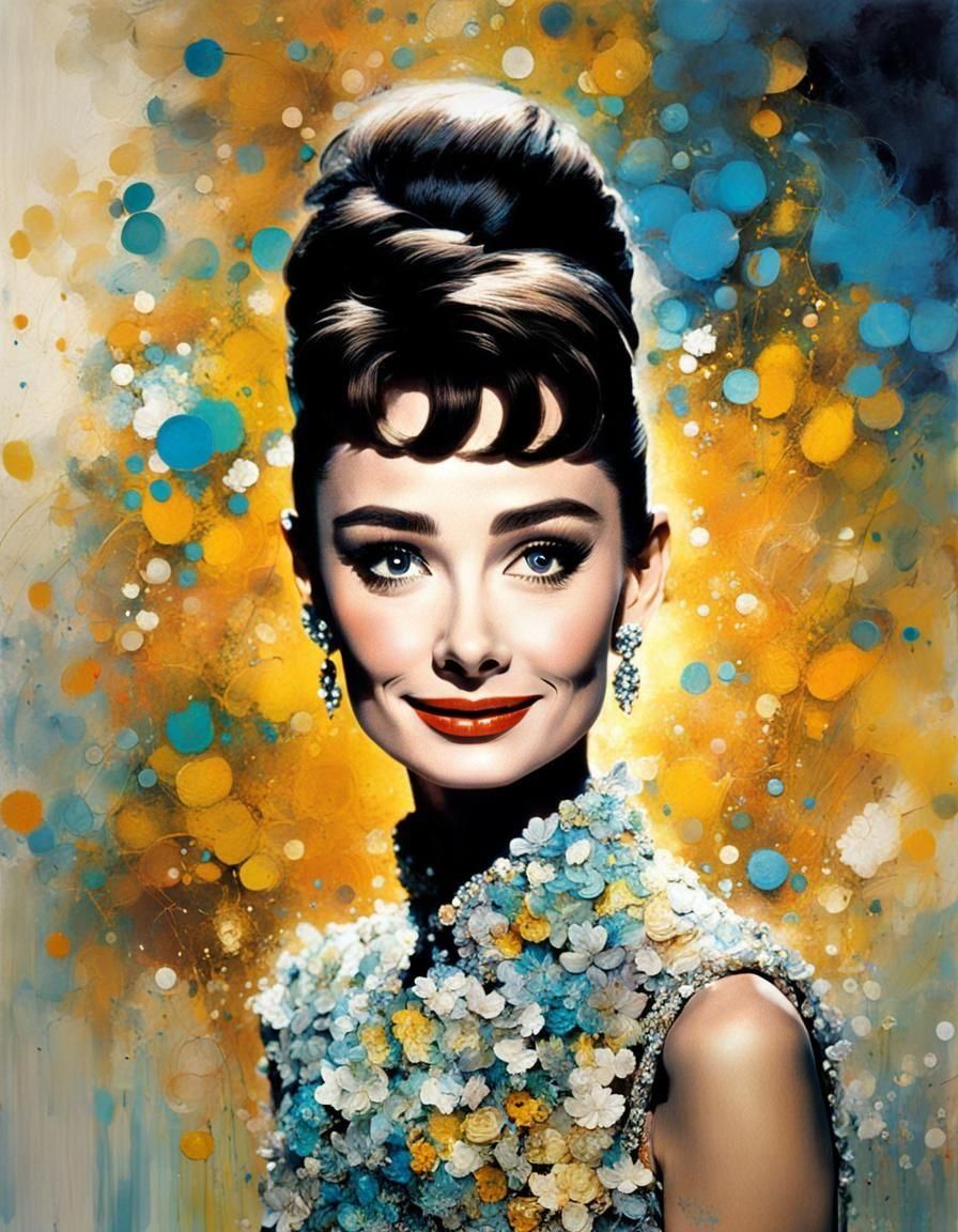 Audrey Hepburn, UNICEF goodwill ambassador   by @Kikifoufou